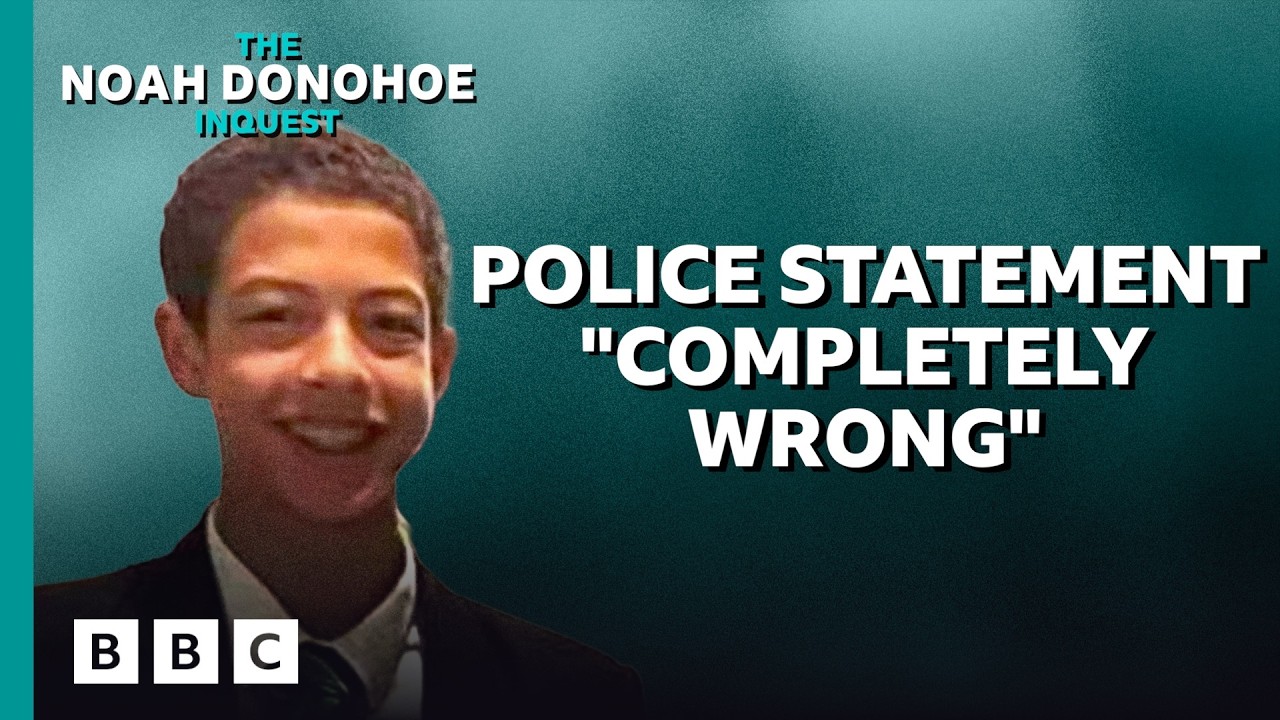 The Noah Donohoe Inquest: 16. Police statement 