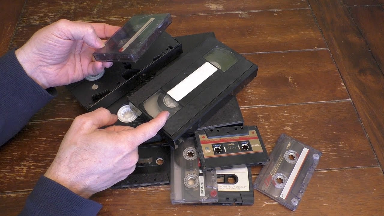 Как быстро и полностью стереть аудиокассеты и видеокассеты VHS