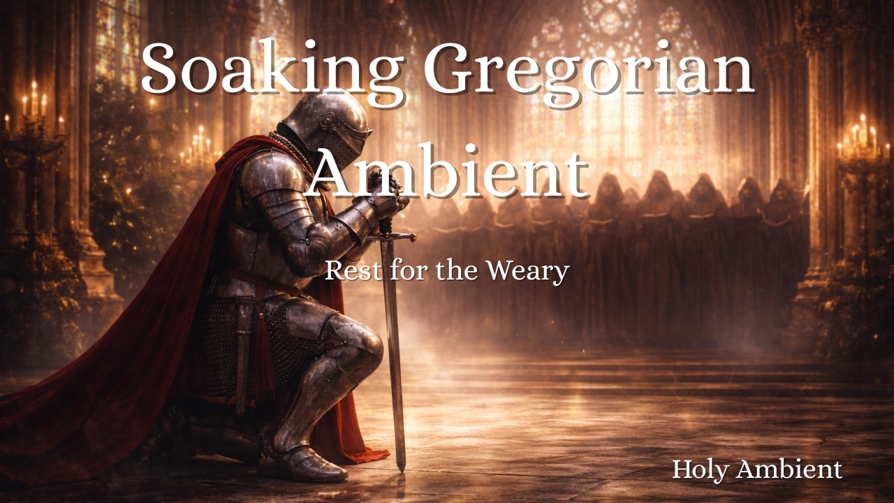 Soaking Gregorian Ambient | Rest for the Weary | Matthew 11:28 | 1 Hour
