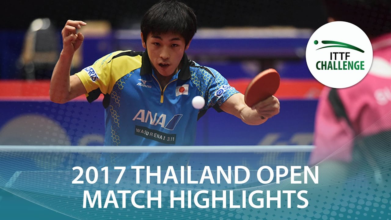 2017 Thailand Open Highlights: Yuma Tsuboi vs Sun Chia-Hung (U21-Final)