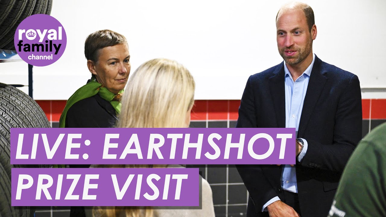 ПРЯМОЙ ЭФИР: Принц Уильям посещает финалиста премии Earthshot Prize 2023 года