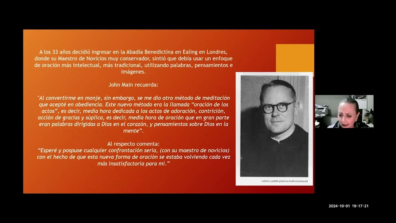 2 INTRODUCCION A LA MEDITACION CRISTIANA  John Main - SESIÓN 2