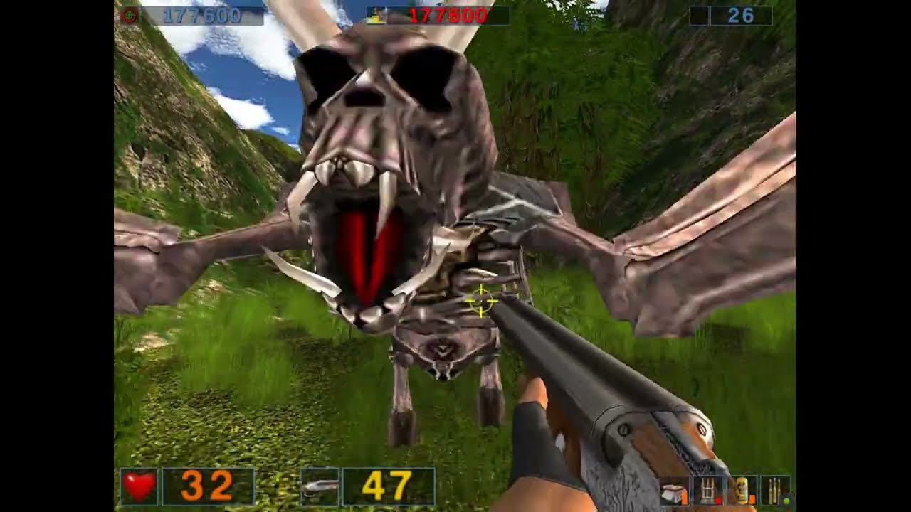 Serious Sam  The Second Encounter (2002) Level 1 Gameplay