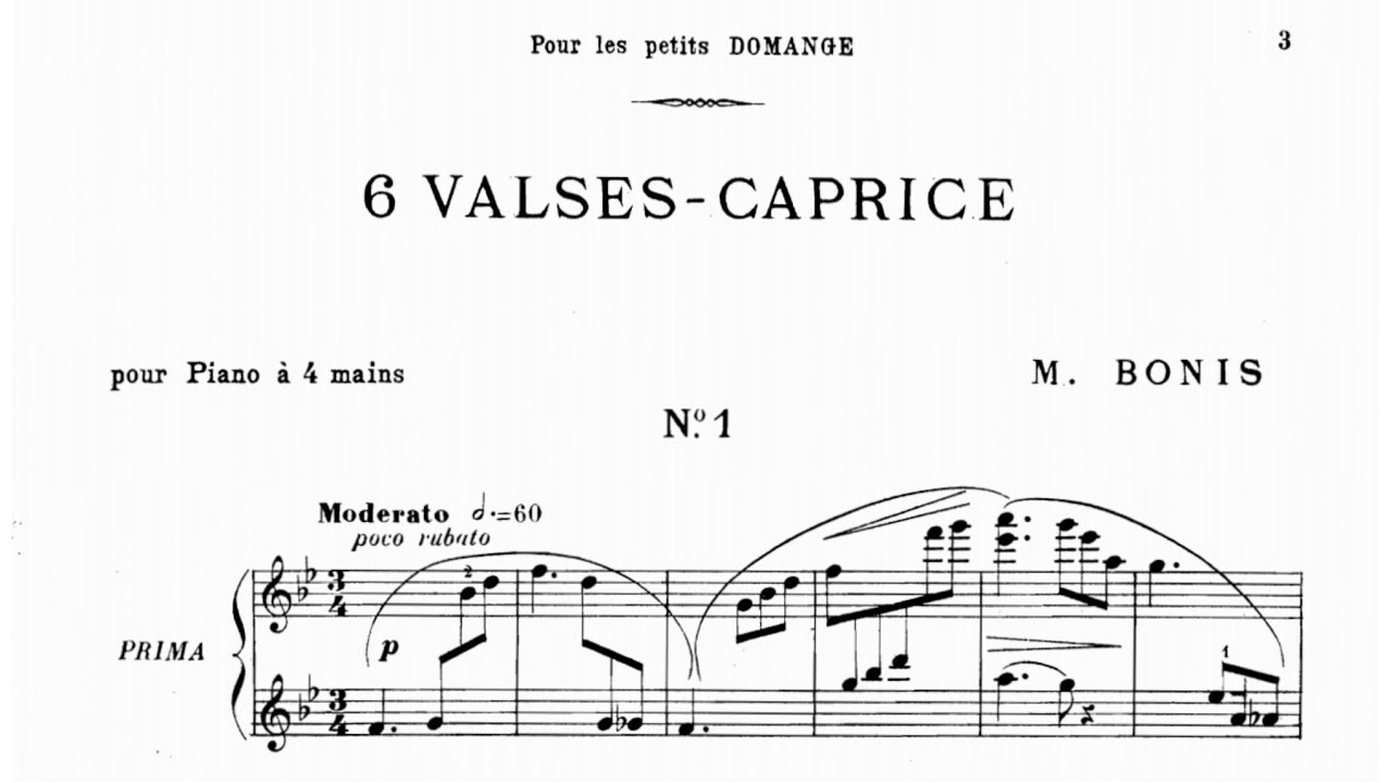 Mel Bonis - 6 Valses-Caprices, Op. 87