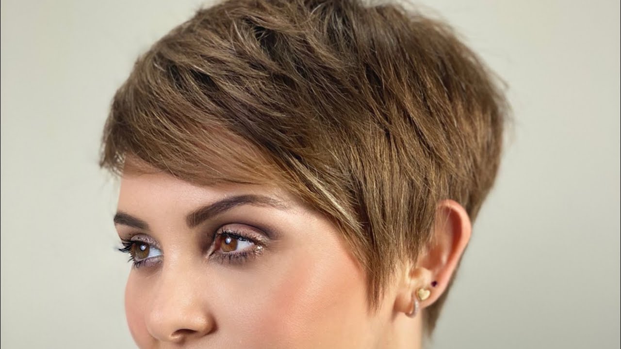 CORTE DE CABELO PIXIE curto INGLÊS PASSO A PASSO NA TESOURA