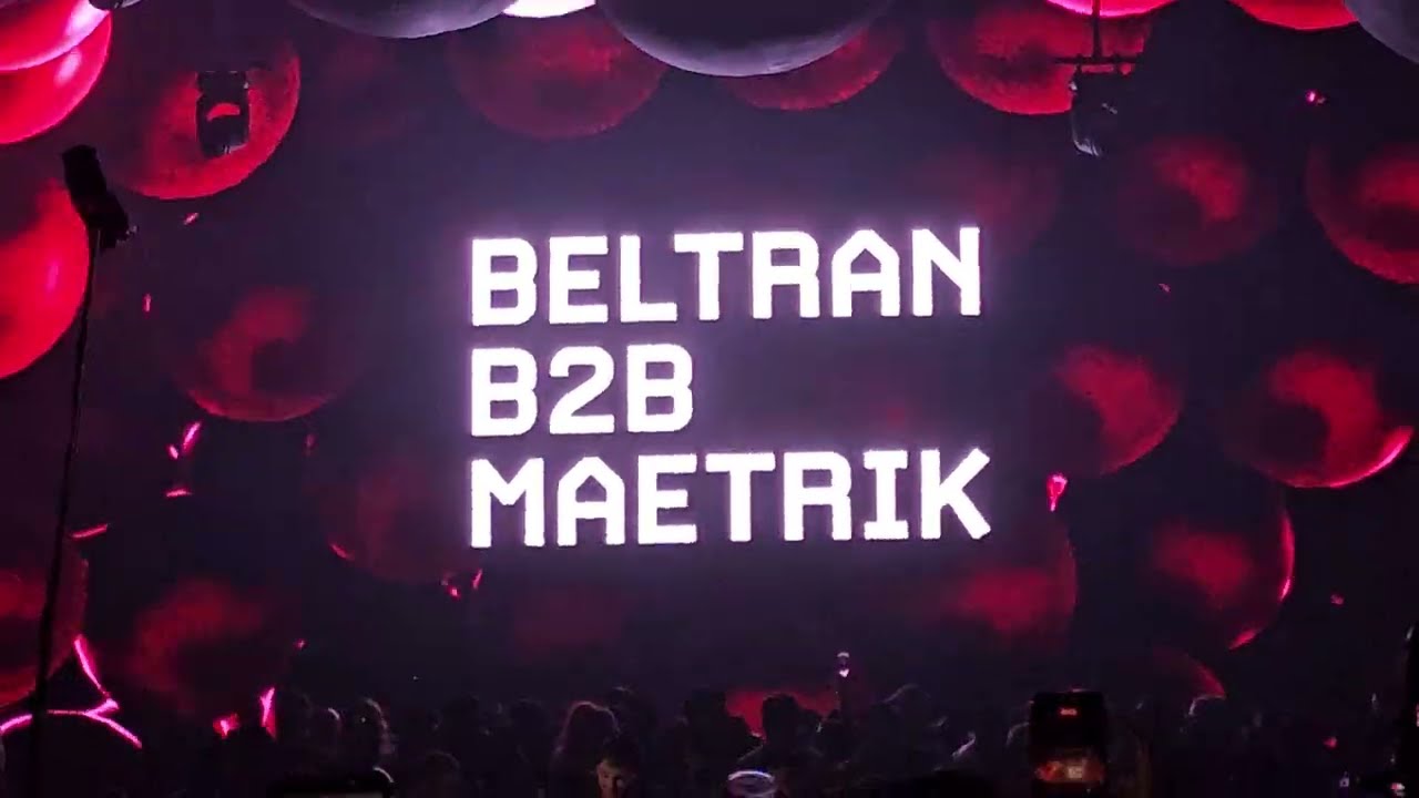 BELTRAN B2B MAETRIK [MECEO PLEX] @EDC MEXICO 2026 [NEON GARDEN] TIME WARP 