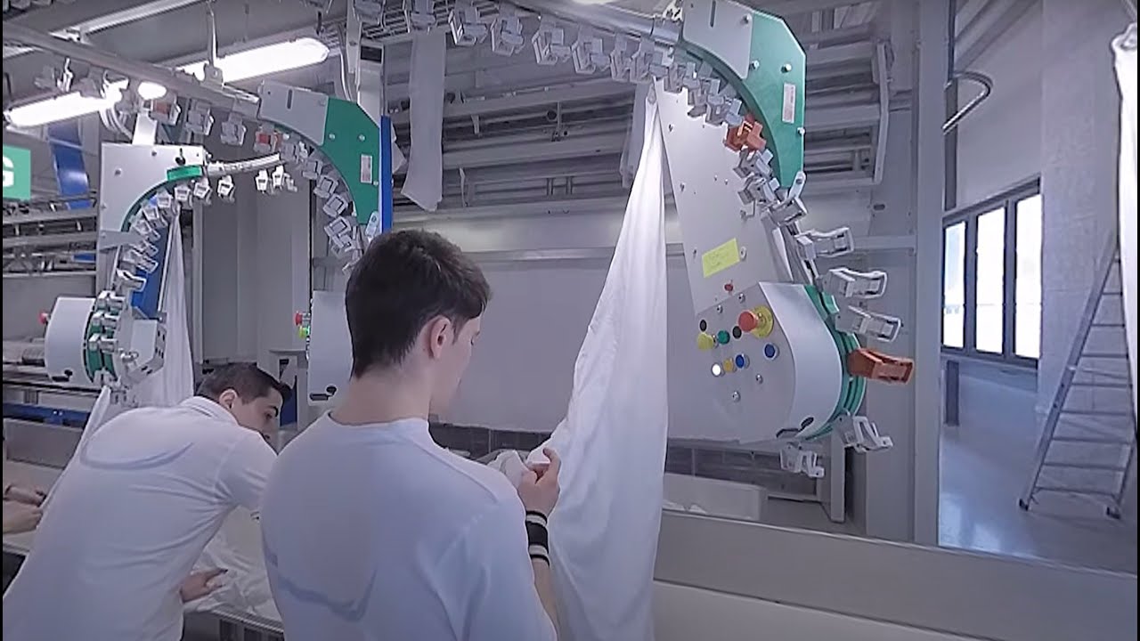 Så funkar ett industriellt tvätteri: 360° VR-video tar dig med in i ett industritvätteri (B2B)