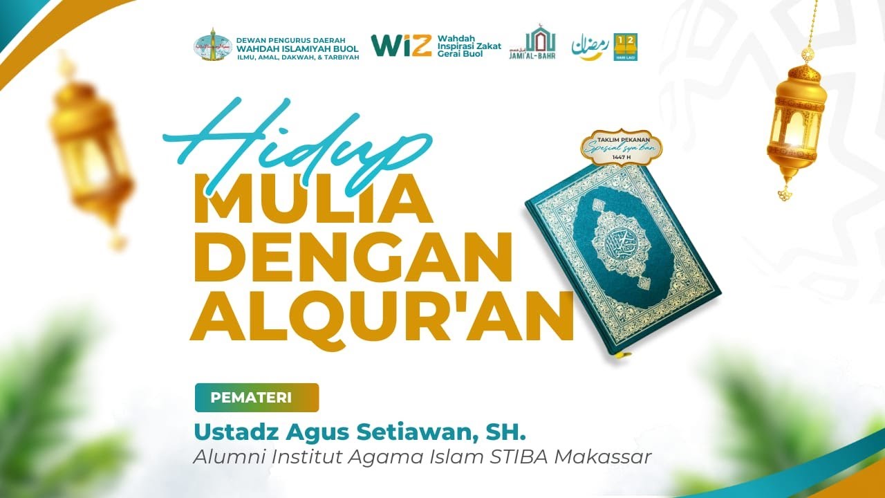 [LIVE🔴] 📚 Ta'lim Pekanan Spesial Sya'ban 1447H | 