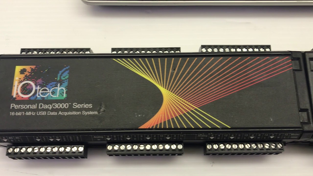 iOtech DAQ/3000 Series 16bit Data Acquisition System & PDQ30 Expansion Module [BOSTONIND] - 12756