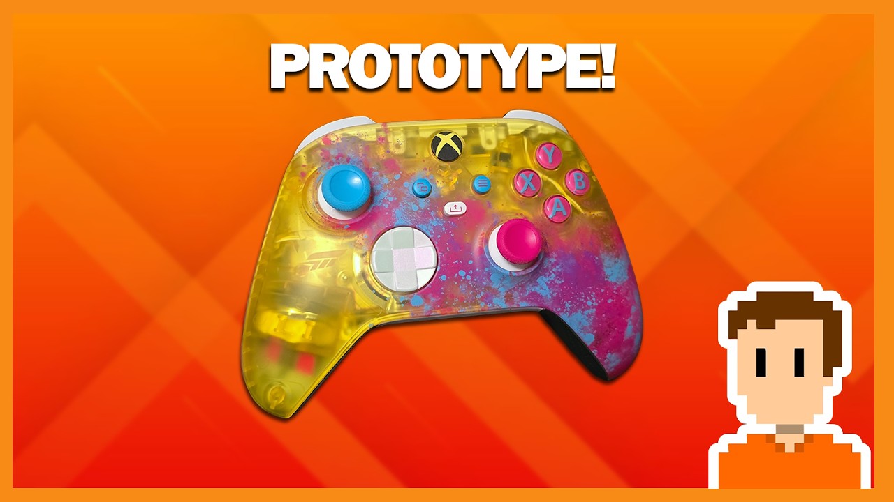 Gaming on a RARE Xbox Controller!