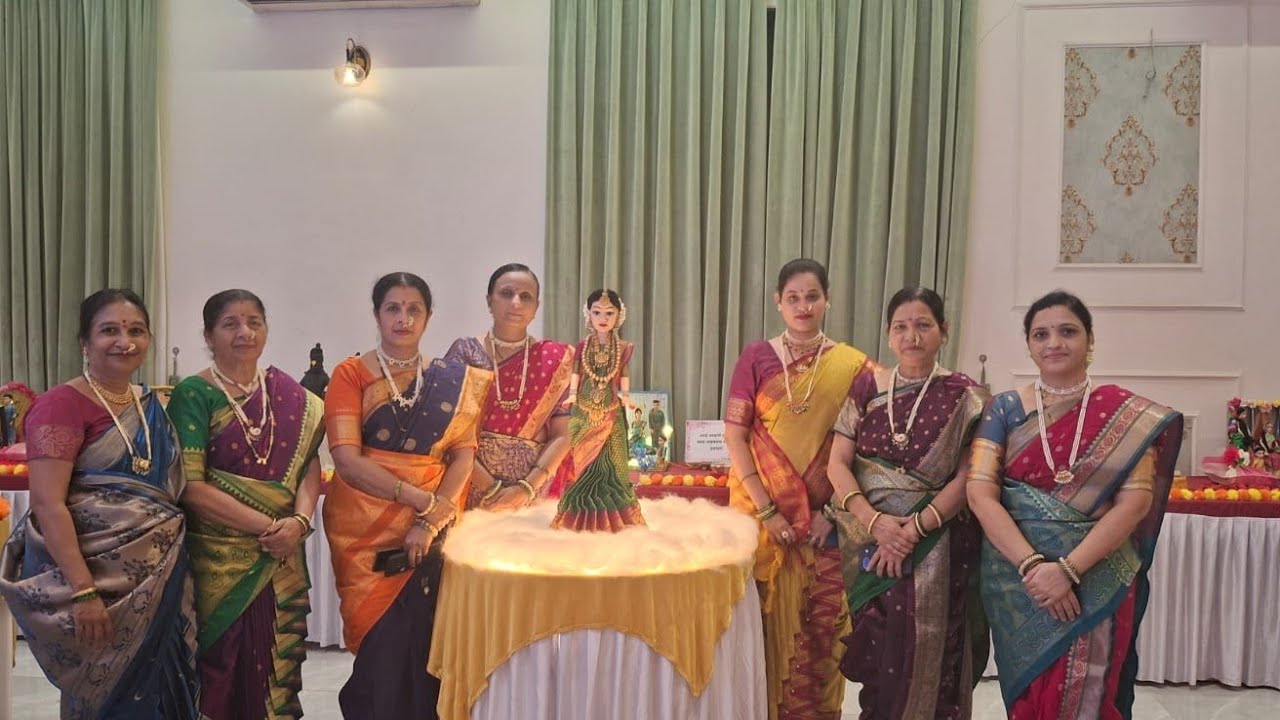 डोहाळजेवण खास क्षण 💛 Swamini Group Chinchwad आयोजित सुंदर कार्यक्रम