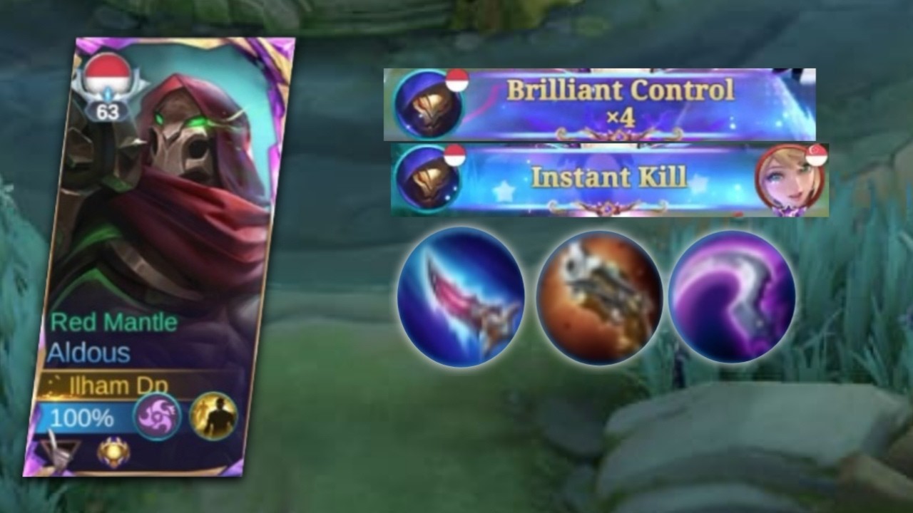 BUILD DAMAGE 1 HIT PENETRASI ALDOUS 100% MERUSAK DEFENSE MUSUH!!
