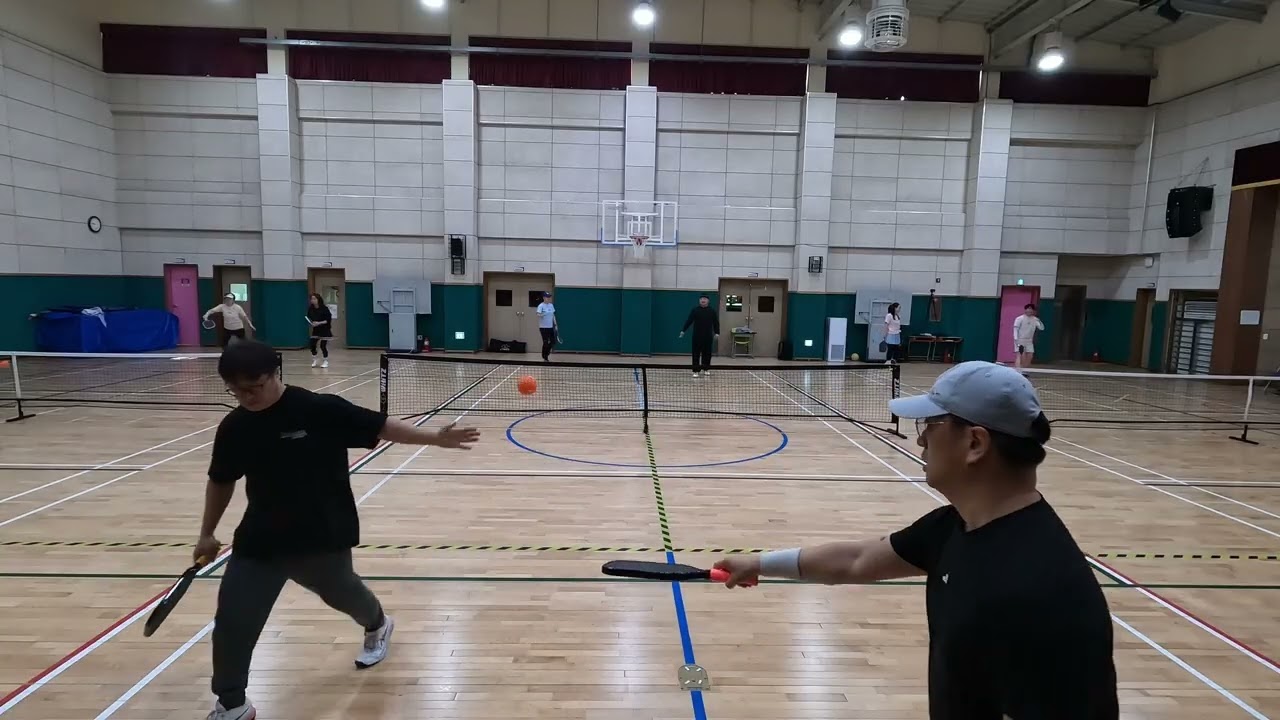 마이클장신 vs 기덕현미 #마피아 #피클볼 #마포피클볼 #pickleball