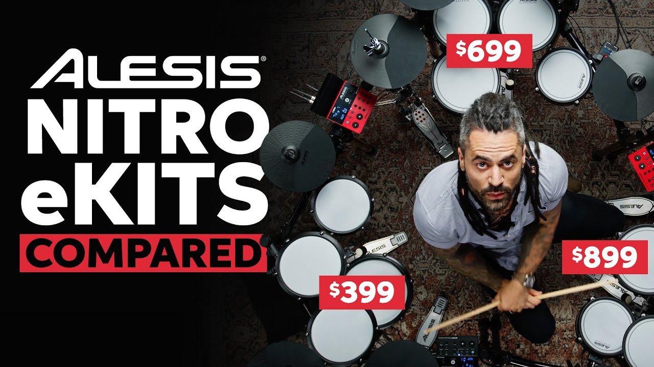 Alesis Nitro Max vs. Pro vs. Ultimate: Budget eKits Compared