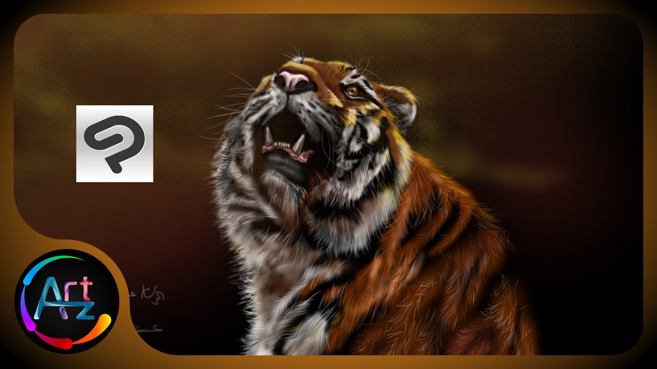 رسم نمر (ديجتال)