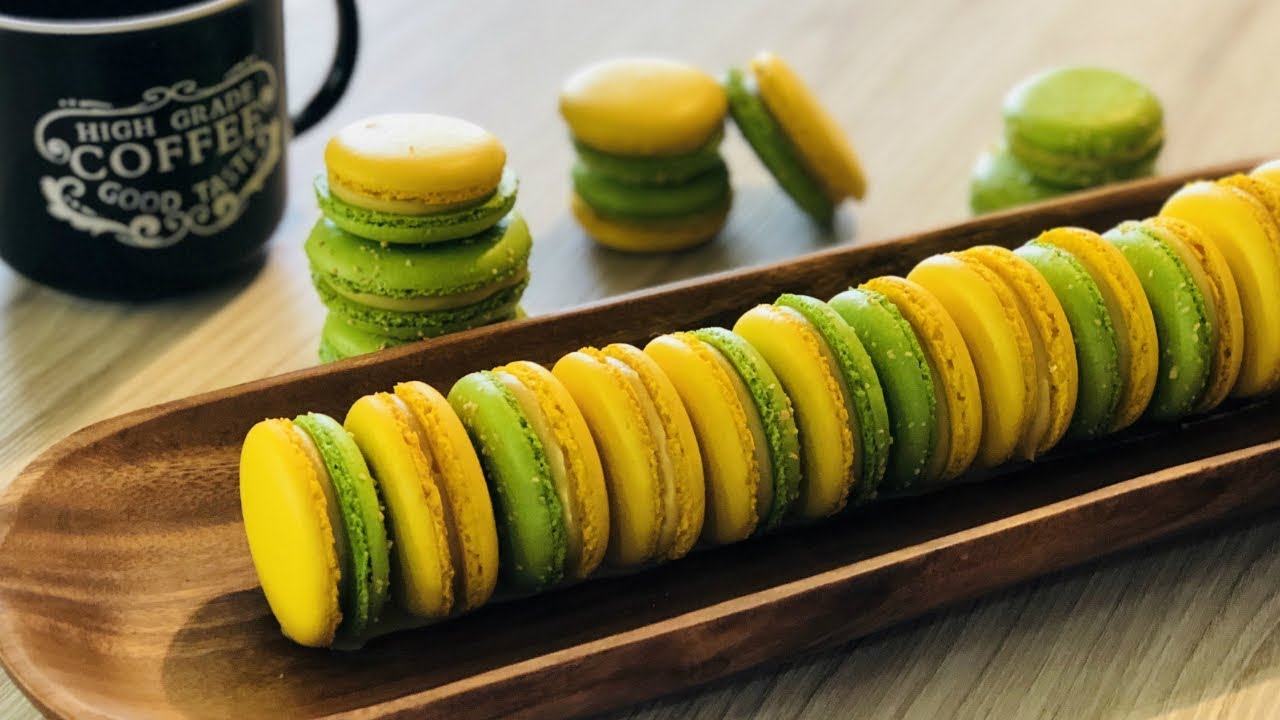 Macarons rellenos con ganache de maracuyá - El Toque del Chef