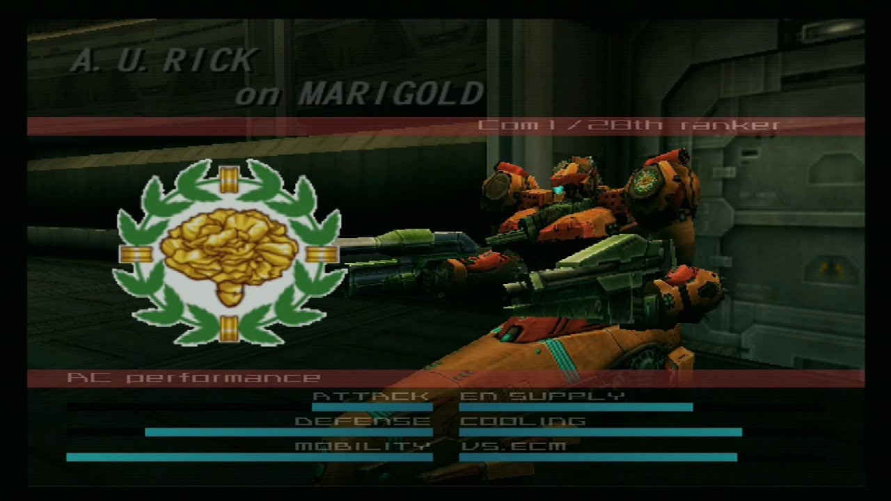 Armored Core: Last Raven - Walkthrough - 05 - VR Arena: A.U. Rick / Marigold