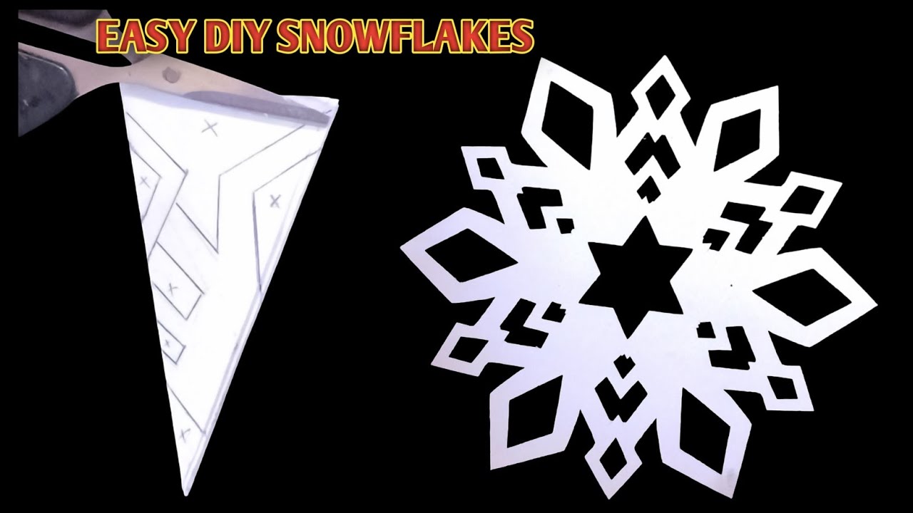Easy DIY Paper Snowflake Tutorial for Beginners | Unique Kashmiri-Inspired Designs