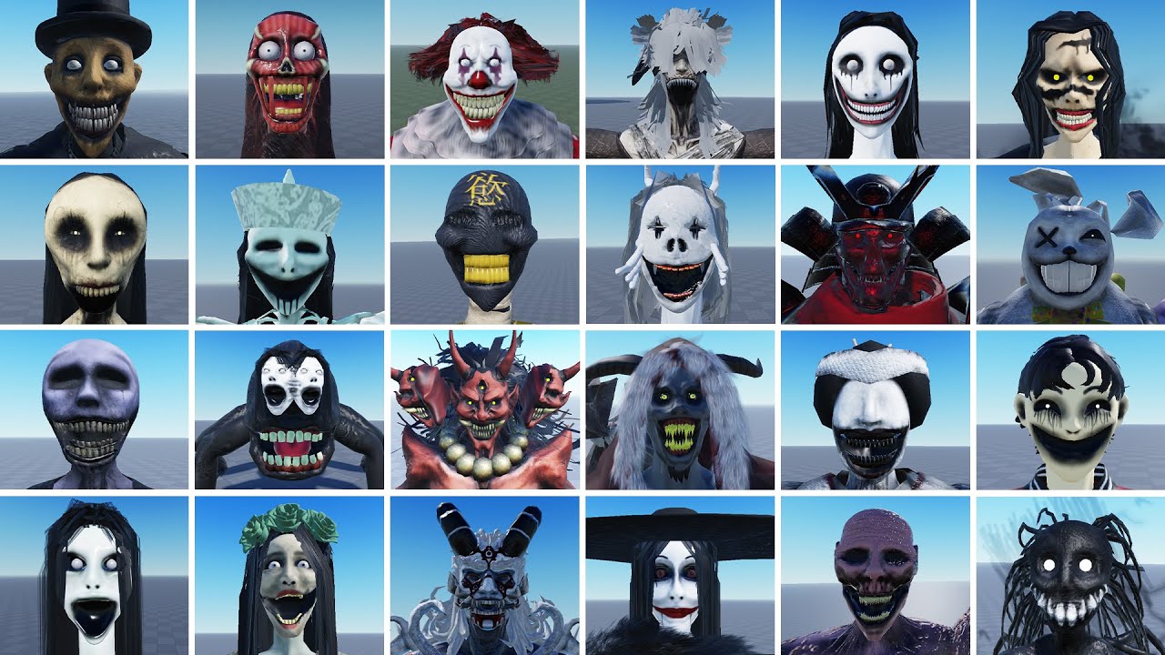 Roblox Creepy Obby Jumpscares, Ringmaster Mimic,Lepus City,Filagos Monster,Shaku Boss Fight