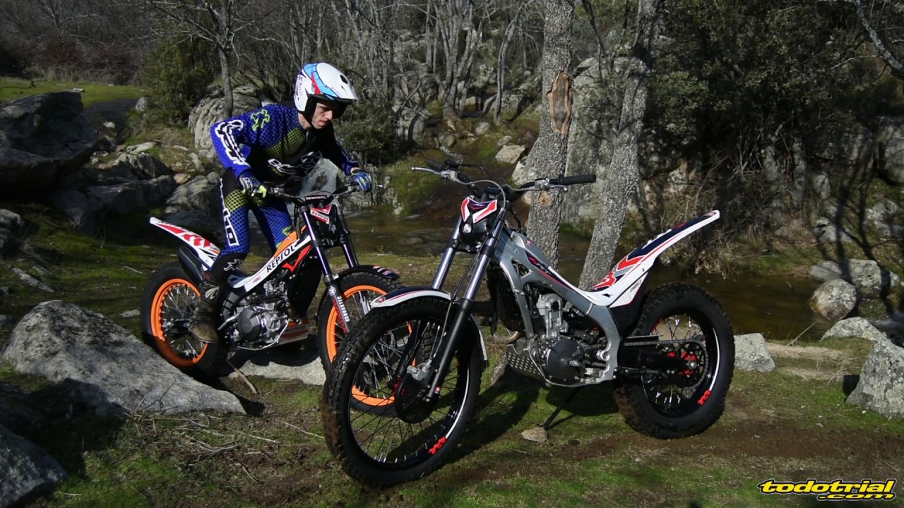 Trailer prueba comparativa Montesa Cota 4RT 2017 260 y Race Replica