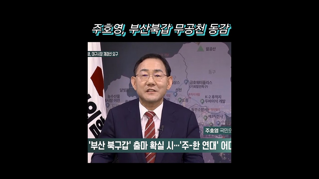 주호영, 연대하긴 어렵지만 부산북갑 무공천에는 동감   #주호영 #한동훈 #김도읍  #장동혁 #서병수 #전재수