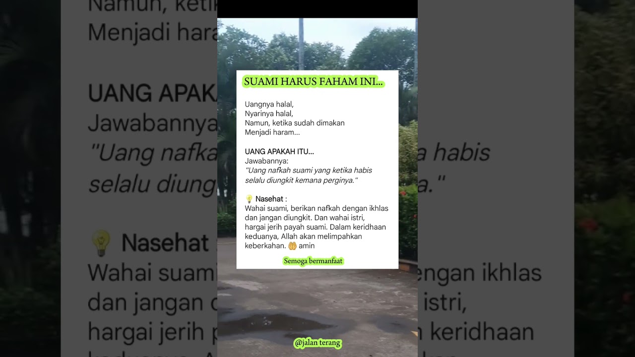 Uang halal bisa jadi Haram 😰 