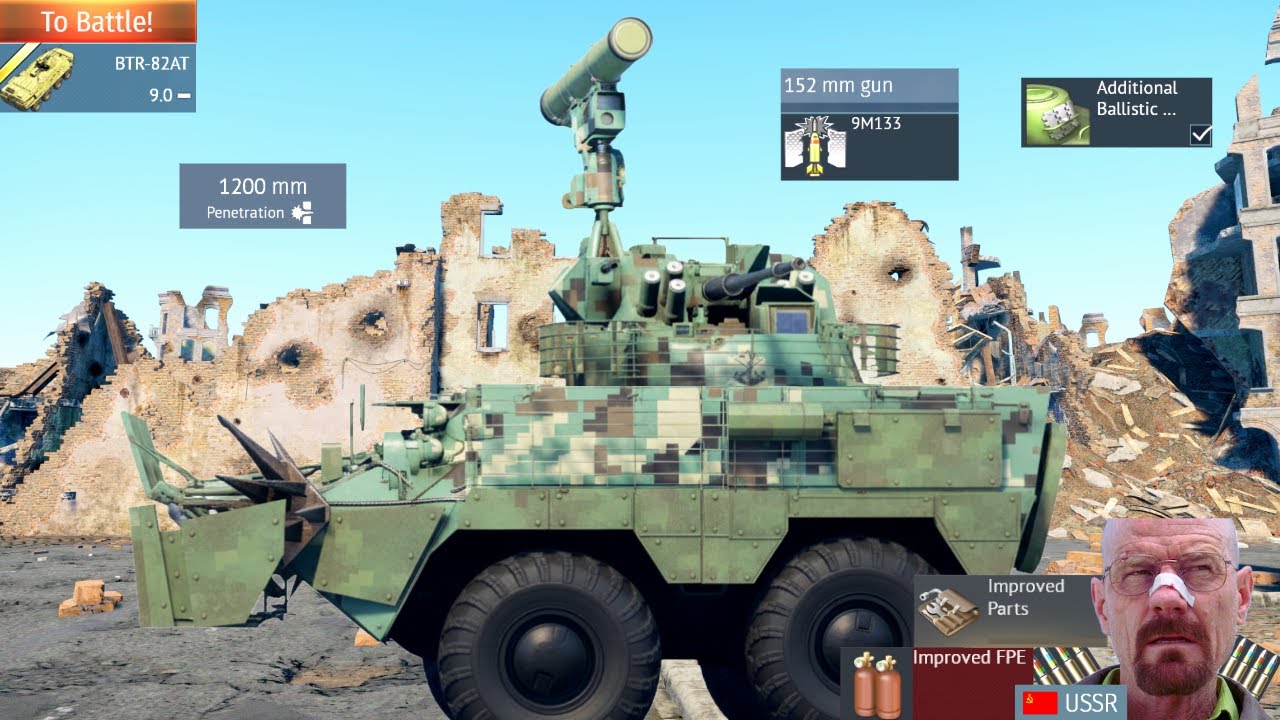 NEW BTR-82AT STOCK EXPERIENCE