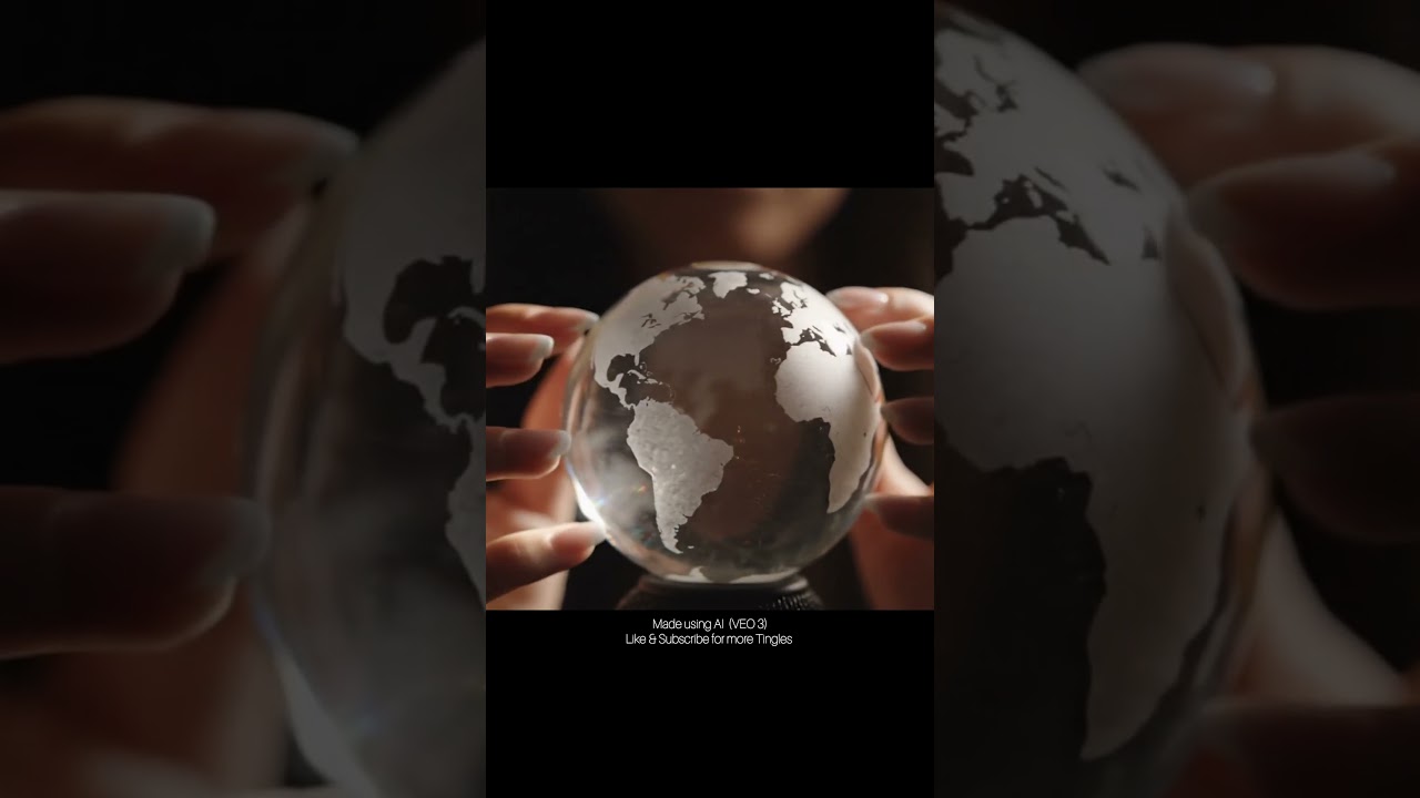 Glass Globe TAPPING Tingles | AI ASMR #ai #asmr
