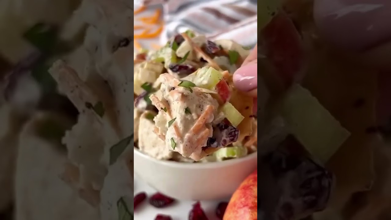 Easy Turkey Salad Recipe 🦃 The Best Way to Use Up Leftover Turkey!