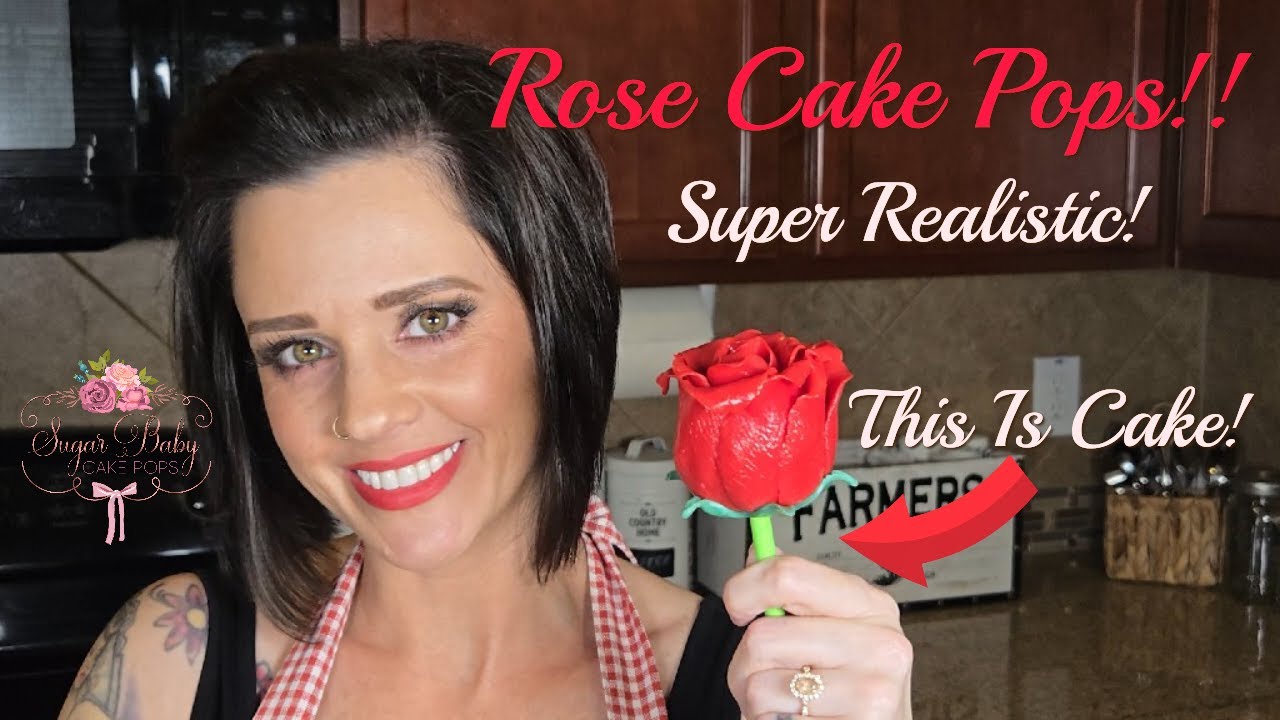 Rose Cake Pops!!