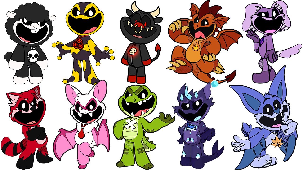Niveles de Poder de los NIGHTMARE CRITTERS (Poppy Playtime 4, Baba Chops, Icky Licky, Rabie Baby)