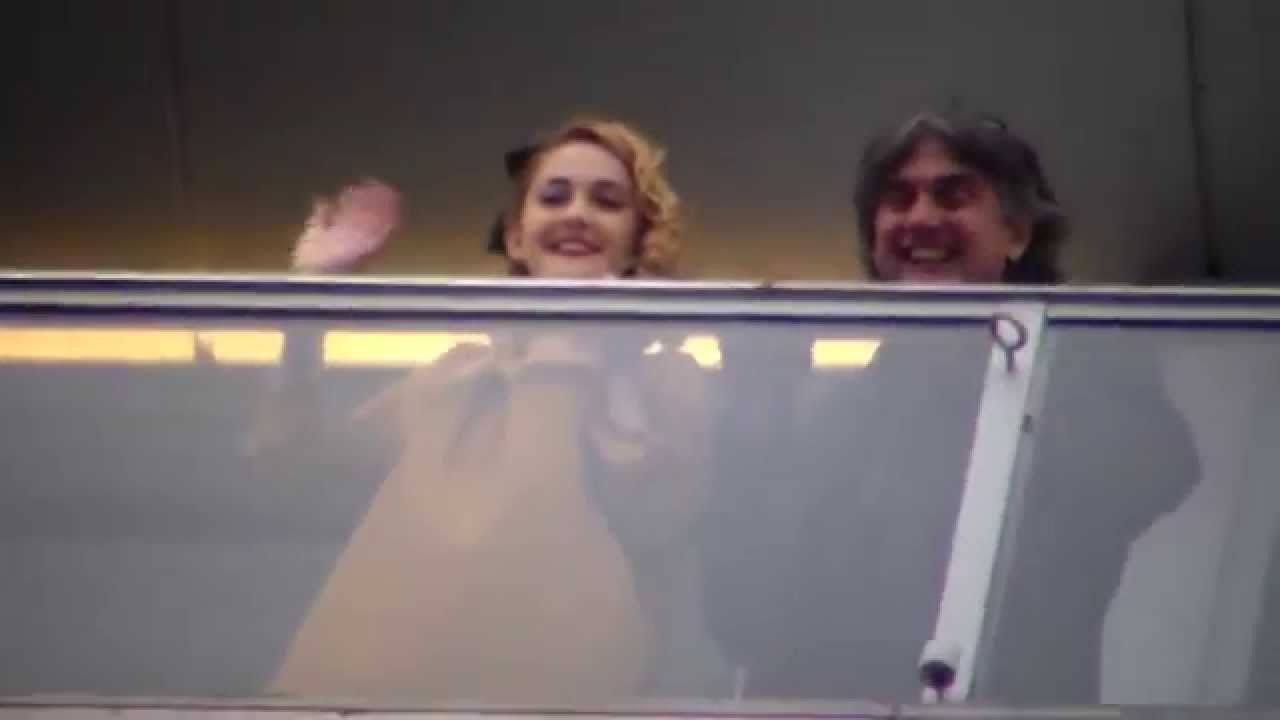 VIOLETTA tour Team salute to Fans @ Paris France 16 february 2015