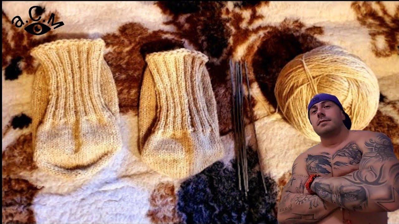 КАК СЕ ПЛЕТАТ ВЪЛНЕНИ ЧОРАПИ КАЛЦИ ТЕРЛИЦИ - АЛЕКСАНДЪР СЕНЬОР МИТОВ а.С.м 