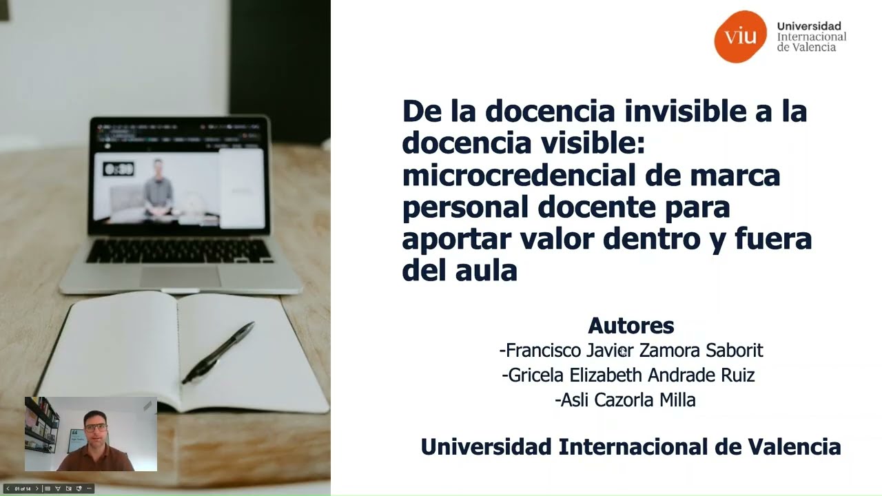De la docencia invisible a la docencia visible: microcredencial de marca personal docente