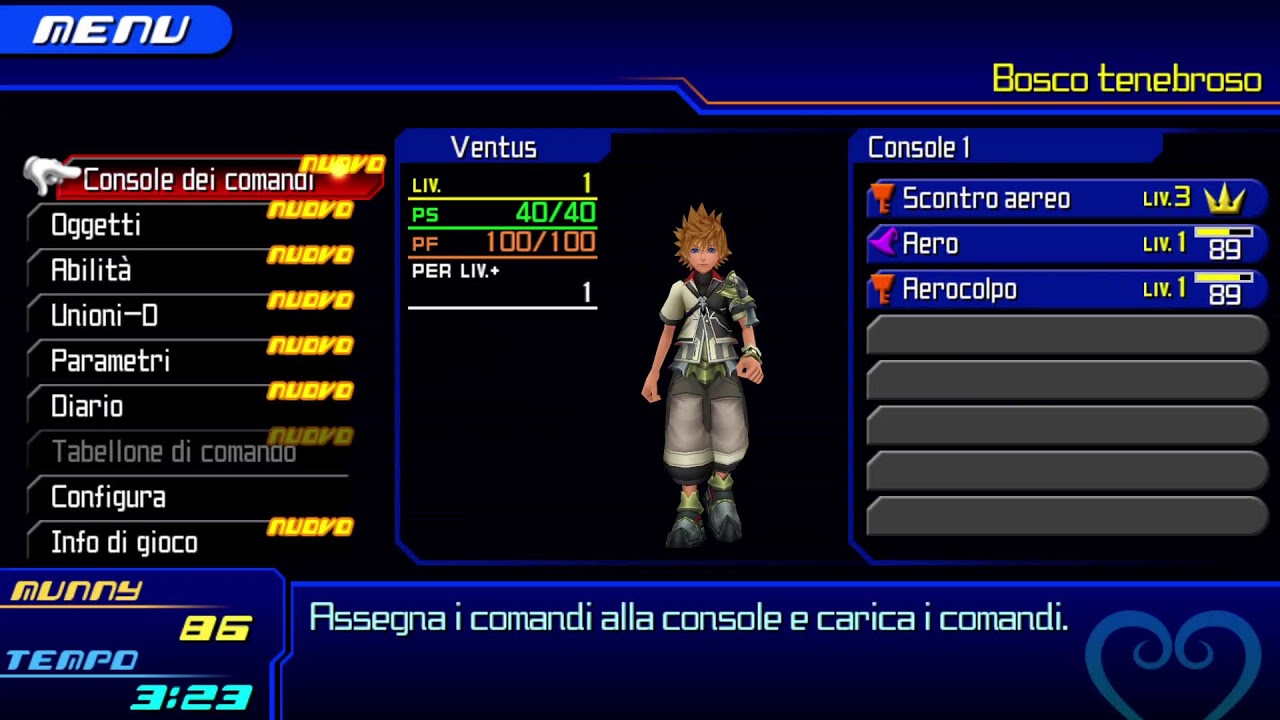 KINGDOM HEARTS B BIRTH BY SLEEP FINAL MIX CONTINUIAMO LE MISSIONI