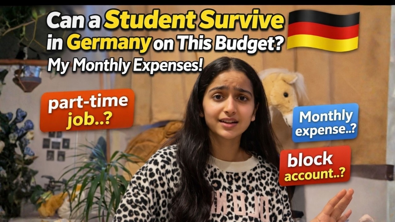Can a Student Survive in Germany on This Budget? 🇩🇪 | My Monthly Expenses 💸😱