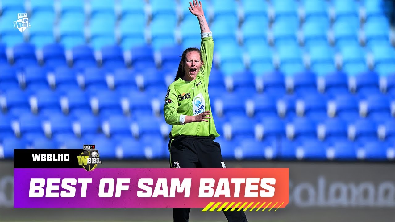 Every Samantha Bates Wicket From #WBBL10!