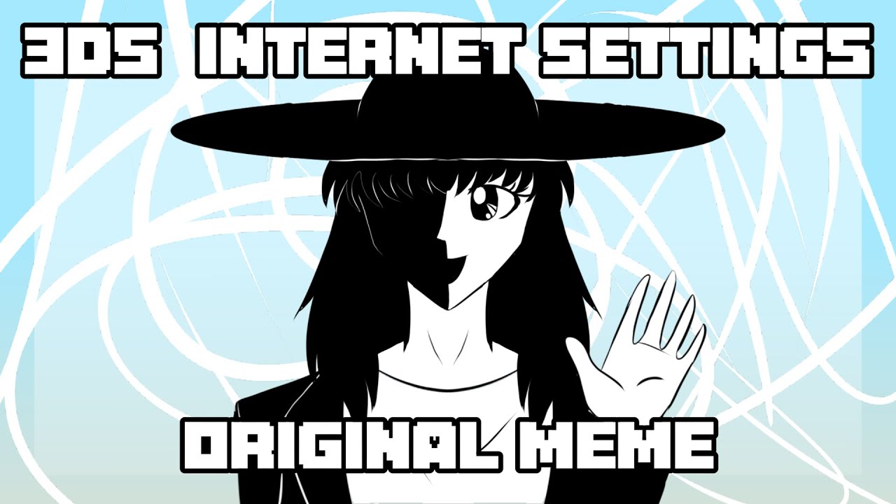 3ds internet settings - original animation meme (Deltarune Eclipse AU)