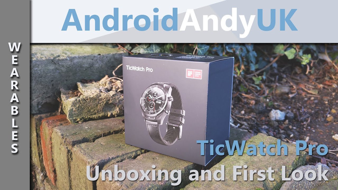 TicWatch Pro Unboxing, Setup and First Look