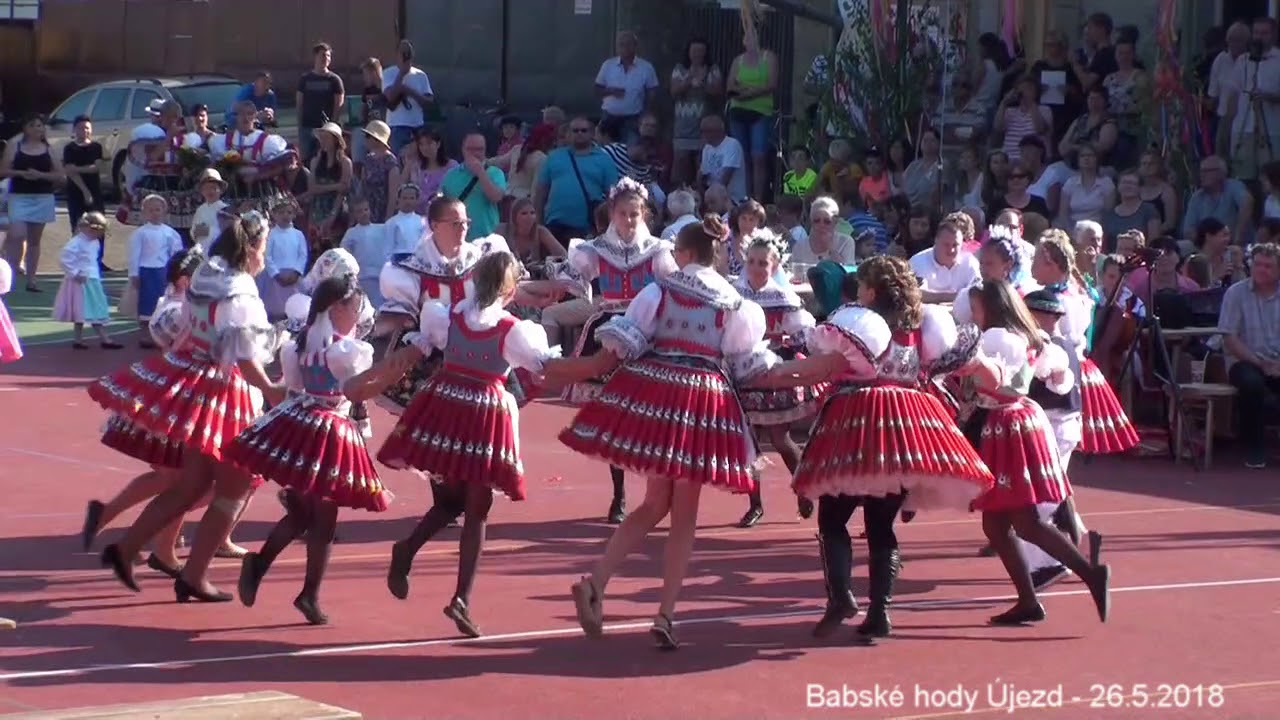 Babské hody Újezd u Brna 2018 -  starší děti