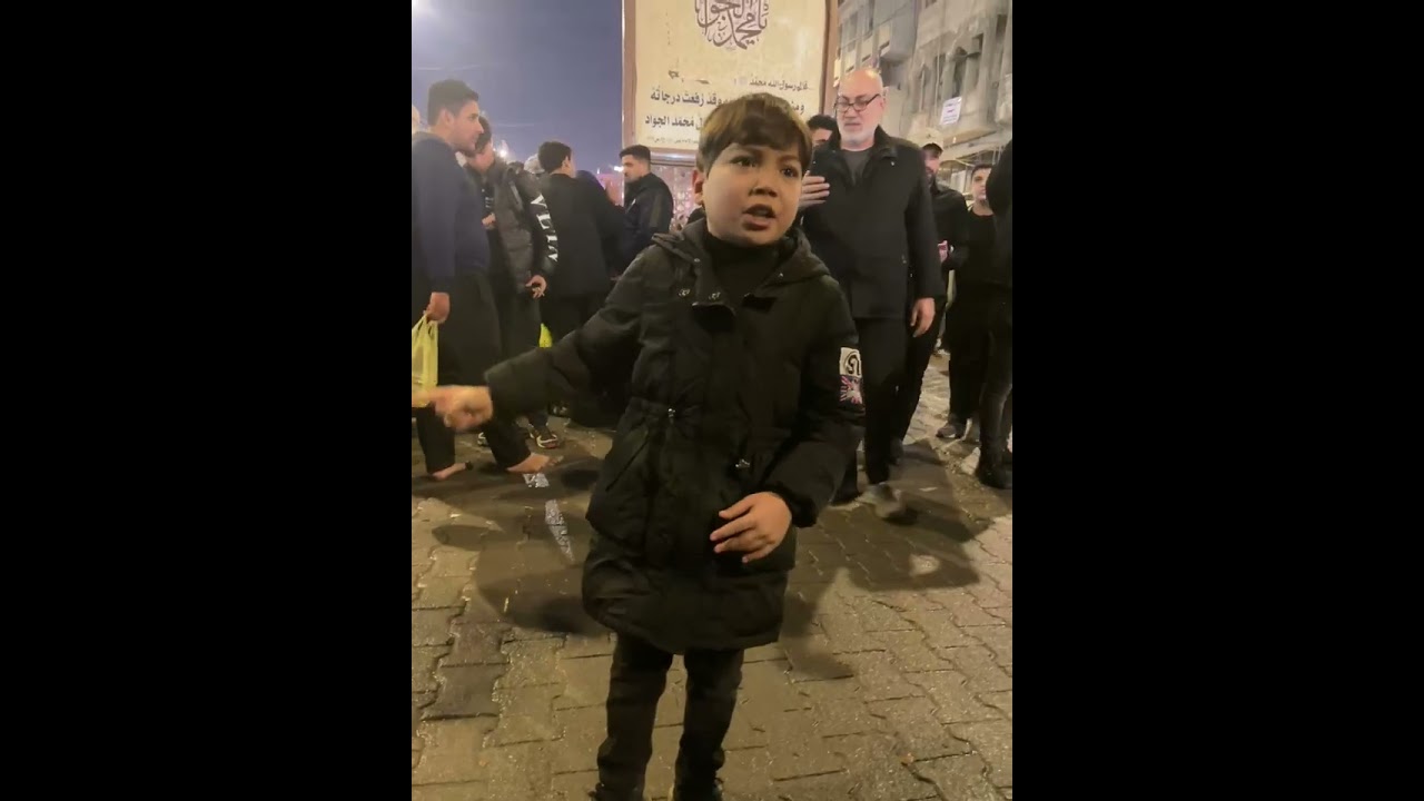زيوني يلقي قصيدة في حضرة الامام موسى الكاظم عليه السلام في ذكرى استشهاده🌹