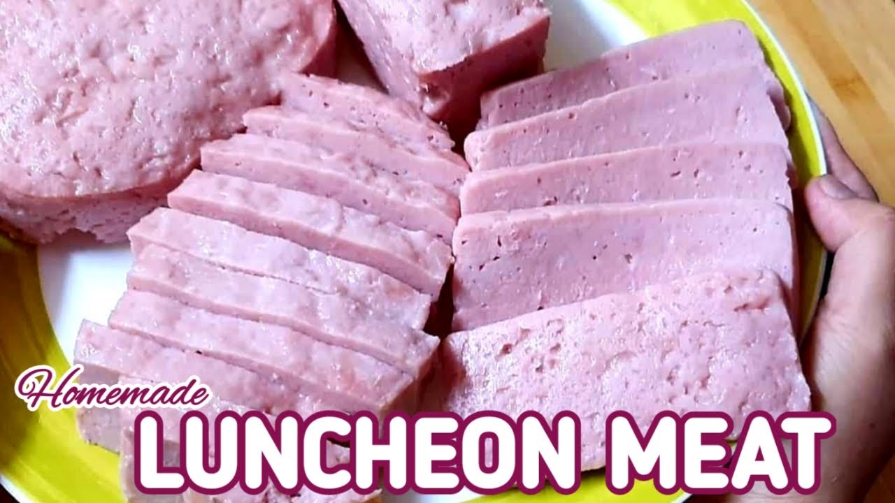 EASY HOMEMADE LUNCHEON MEAT ALA SPAM