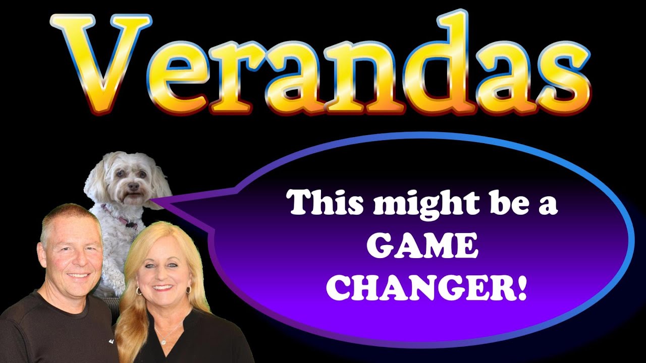 Veranda Game Changer? Precast concrete walls now in a Veranda model!