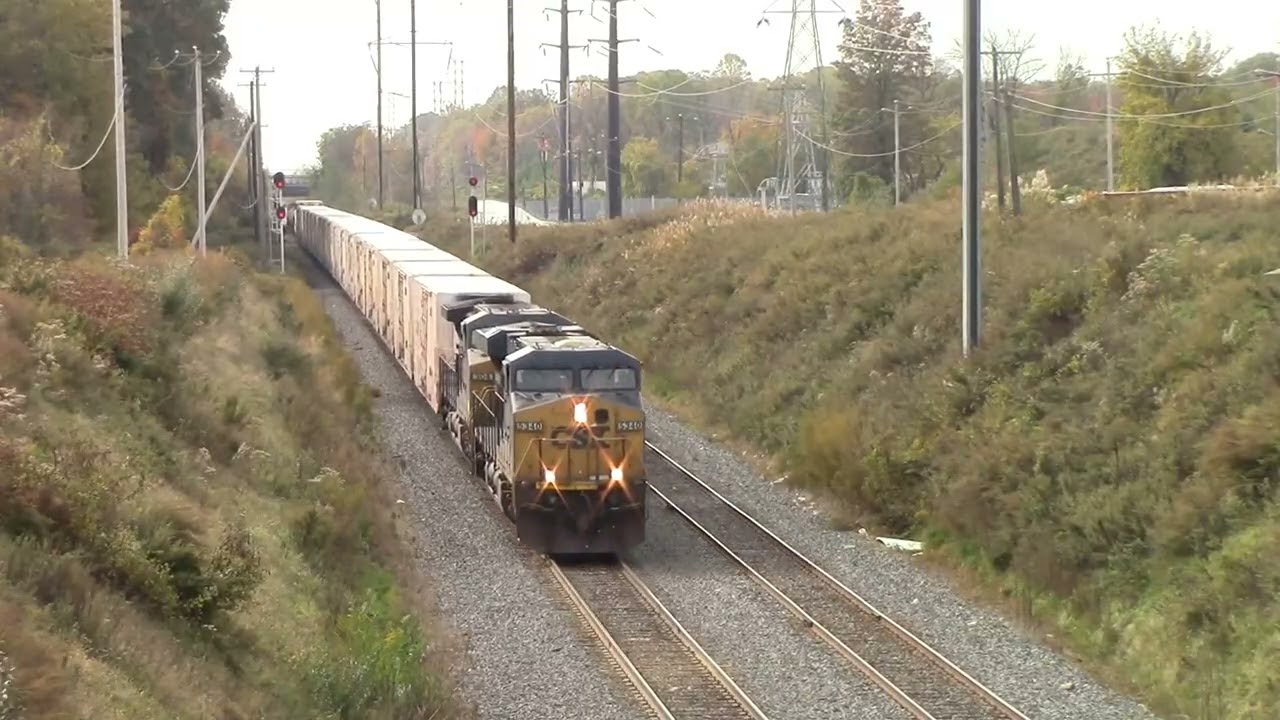 20191025 October 25 2019 SEPTA AEM-7 Wash Train ACS-64 MARC CSX Q300 Tropicana Orange Juice TPIX