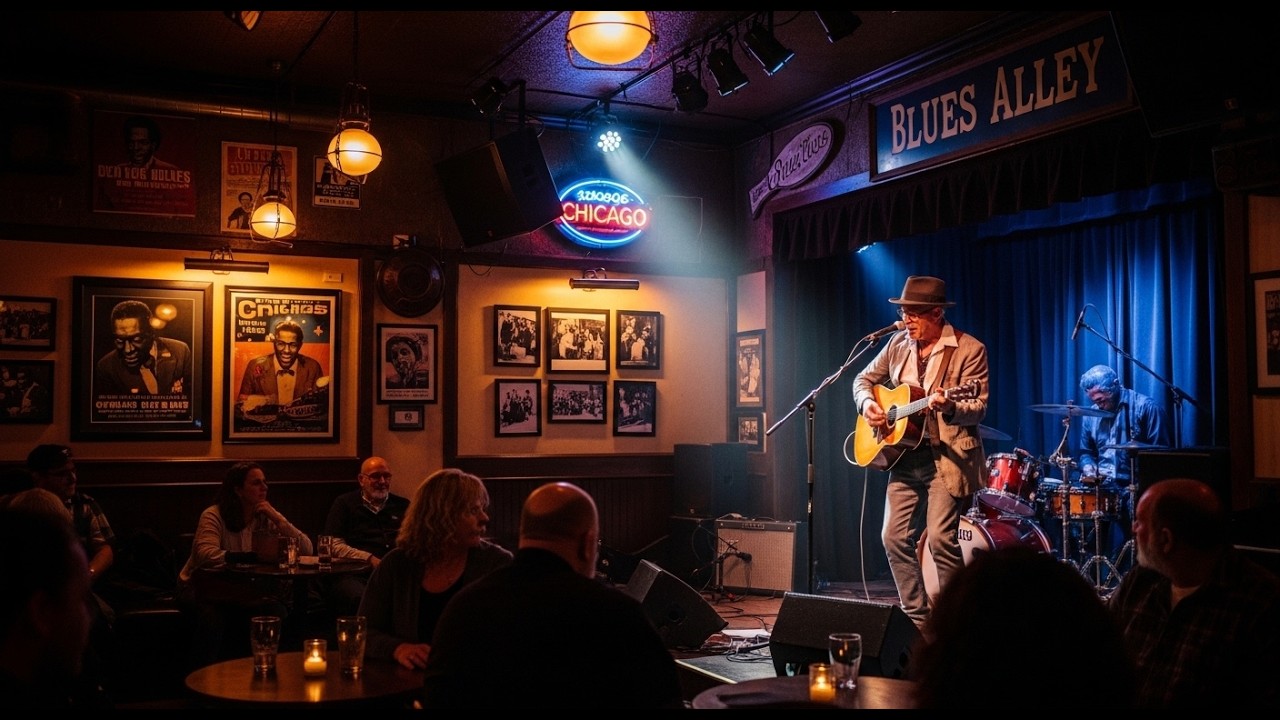 Blue Suit Blues – Midnight Chicago Blues & Smooth Jazz for Late Night Relaxation
