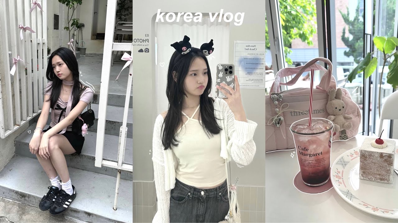 KOREA VLOG☁️: возвращение в Сеул, вечеринка с друзьями, пикник на Хангане, милое кафе, слишком мн...