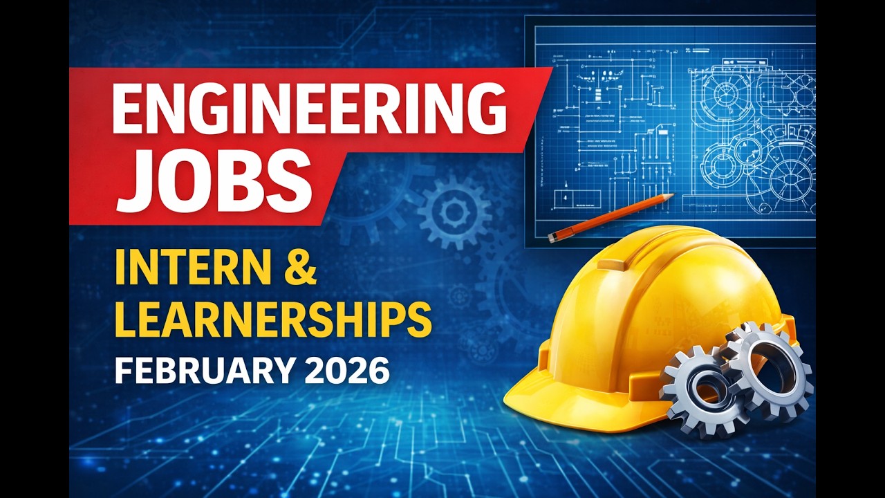 Engineering Jobs, Internships & Learnerships in South Africa | February 2026 Update