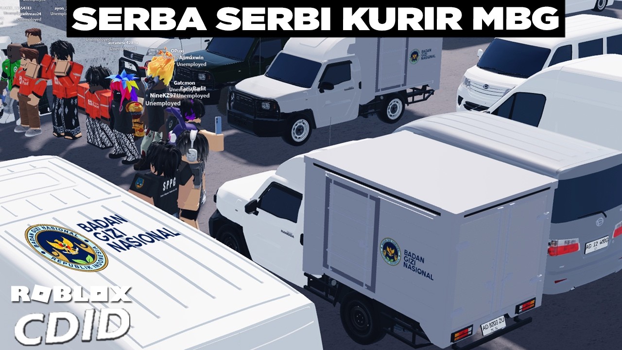 Moment Lawak Pengiriman MBG Di Roblox CDID 😅😅