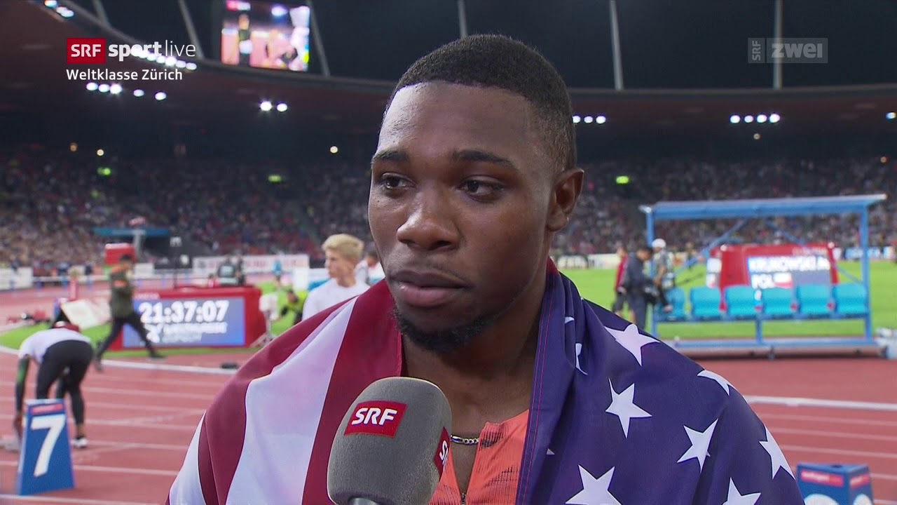 200m men Diamond league 2018 Zurich