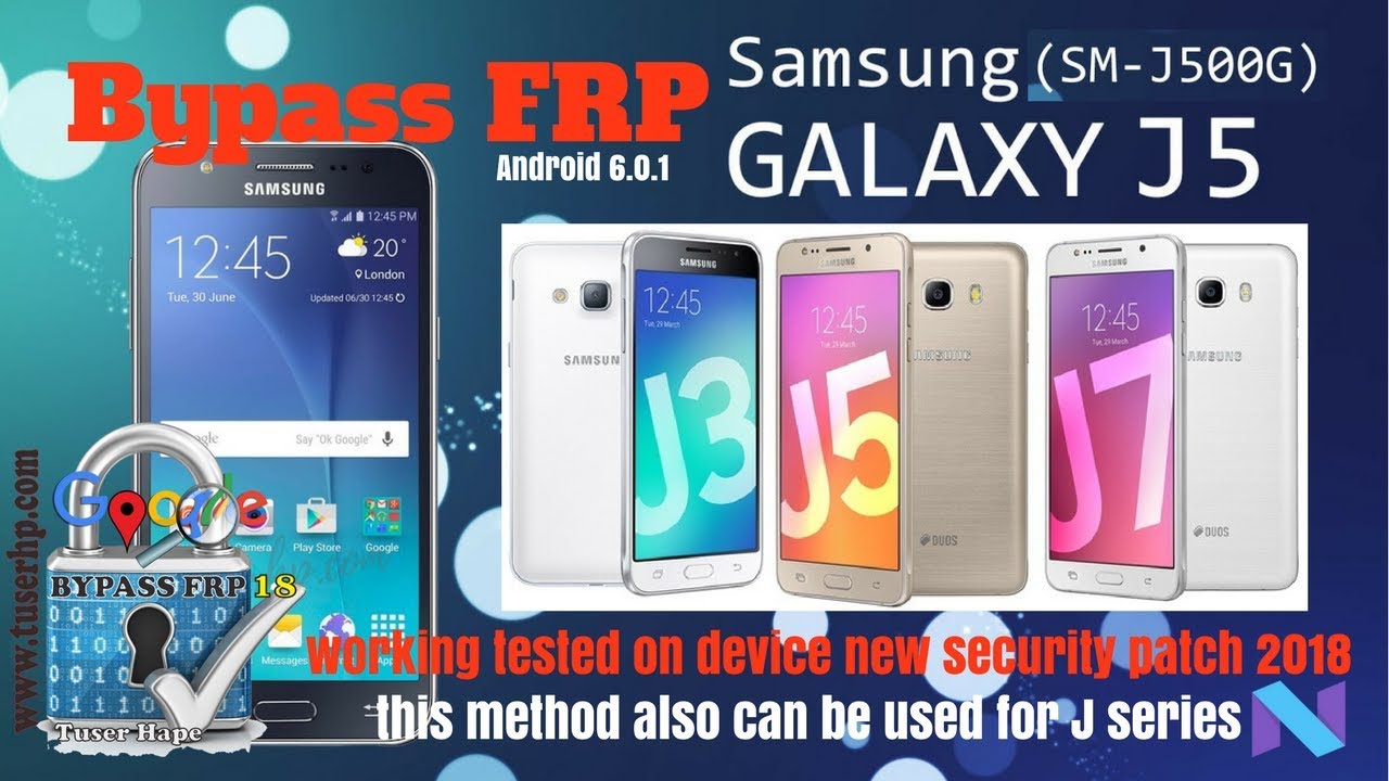 CARA BYPASS FRP SAMSUNG J5 SM-J500G ANDROID 6.0.1 (New Method 2018)